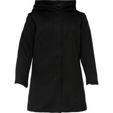 Clothing Only Sedona Curvy Seasonal Coat - Black