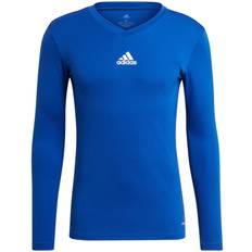 Blau Basisschicht Adidas Team Base Long Sleeve T-shirt Men - Team Royal Blue