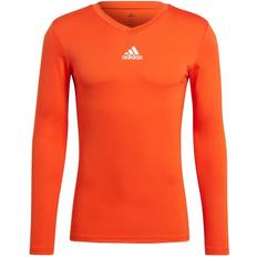 Naranja Camisetas Térmicas Adidas Team Base Long Sleeve T-shirt Men - Team Orange