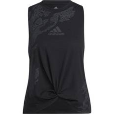 Adidas Camo Graphic Knot Tank Top Women - Black