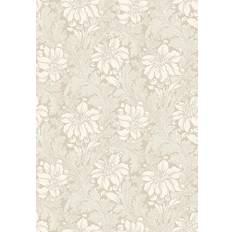Boråstapeter Blommiga - Mönstrade Tapeter Boråstapeter Acanthus storblommig, beige