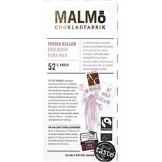 Malmö Chokladfabrik Fresh Raspberry Dark Milk 52% Cocoa 80g