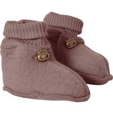 Lilla Babysko Børnesko Mikk-Line Brushed Wool Footies - Burlwood