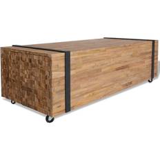 Teak Couchtische vidaXL - Couchtisch 45x110cm