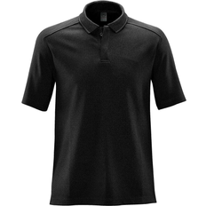 Stormtech Endurance HD Polo Shirt - Black/Dolphin