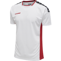 Hummel Authentic Poly Jersey Men - White/True Red