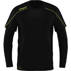 Uhlsport Stream 22 Goalkeeper Shirt Unisex - Black/Fluo Yellow