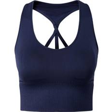 Tridri Seamless 3D Fit Multi Sport Reveal Sport Bra - Navy