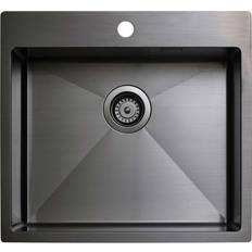 Tapwell TA5540 PVD Black Chrome Kitchen Sink