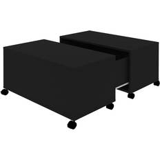 Räder Couchtische vidaXL - Couchtisch 75x75cm