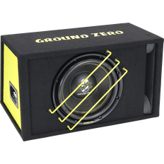 Hout Boot- en autoluidsprekers Ground Zero GZRB30SPL 12 Inch Subwooferkist