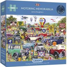 Jigsaw Puzzles Gibsons Motoring Memorabilia 1000 Pieces