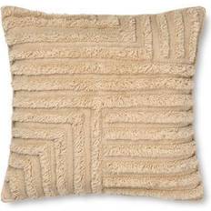 Tessili Ferm Living Crease Cuscino Decorativo Beige (50x50cm)