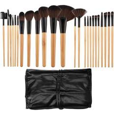 Tools for Beauty Mimo Makeup Brush Wooden&Black 24' Set