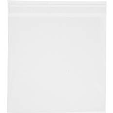 Creativ Company Sachets Transparents Plats À Fermeture Autocollante 15,5 x 16 cm 50 pcs