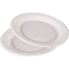 Paptallerken hvid Paptallerken Catersource 15 cm 2000 stk