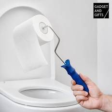 Bleu Guirlandes et Confettis BigBuy Dérouleur papier WC du peintre Multicolore