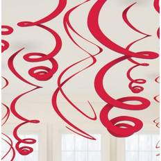 Amscan Festartikler Amscan 67055-40-55 55 cm Plastic Swirls Decorations