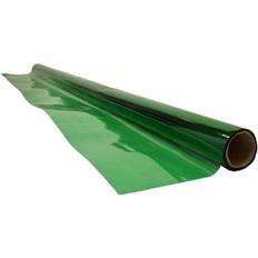 Presentpapper Staples Cellofan Grön 70cmx2m