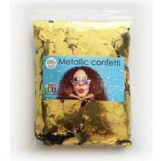 Oro Coriandoli Konfetti Guld Metallic Fyrkantiga 250 g