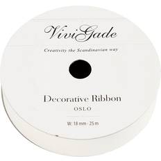 Vivi Gade Ruban cadeau Blanc