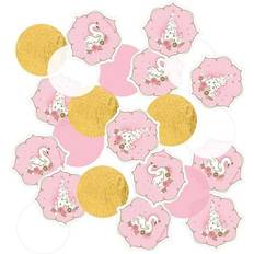 Prinsessa Juhlatarvikkeet Amscan 9906324 Princess for a Day Party Paper Mix Confetti 14g, Multicoloured