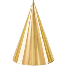 Juhla Juhlahatut PartyDeco Partyhattar Guld 6-pack