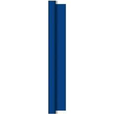 Duni Damast Dark Blue 118x800 cm Tafelkleed