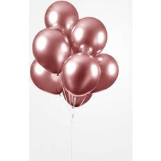 Oro Globos Pack de 10 Globos Cromados Redondo 30 cm