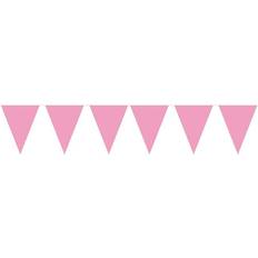 Ghirlande Folat Bandierine Rosa Baby 10 Metri