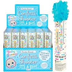 Blå Konfettikanoner Henbrandt Confetti Cannon Gender Reveal It's A Boy (blue) Blue