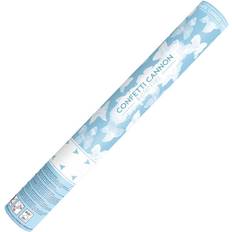 Cannoni di Coriandoli PartyDeco Cannone Di Coriandoli Bianco A Farfalla 40 cm