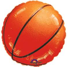 Amscan Anagram International A11702001 Championship Basketball Balloon Pack, 18"