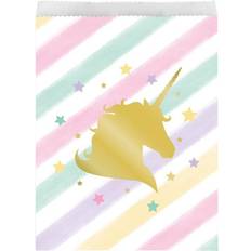 Carte da regalo Creative Converting Haza Witbaard Sacchetti Per Feste Unicorno 10 Pezzi