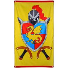 Artículos de Fiesta Boland Bandera Caballero Y Dragón 150 x 90 cm