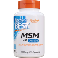 Doctor's Best MSM 1000 mg. 180 Capsules 180 stk
