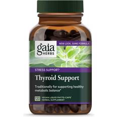 Iodine Supplements Gaia Herbs Thyroid Support for a Healthy Metabolic Balance 120 pcs