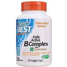 Doctor's Best Fully Active B-Complex with Quatrefolic- 30 vcaps 30 pcs