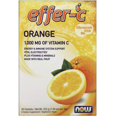 Now Foods Effer-C, Orange 30 packets