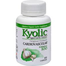 Kyolic Vitaminer & Kosttillskott Kyolic Aged Garlic Extract Cardiovascular Formula 100 100 st