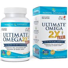 Nordic Naturals Vitaminer & Kosttilskud Nordic Naturals Ultimate Omega 2X TEEN 60 softgels 60 stk