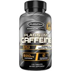 Muscletech Platinum 100% Caffeine 125 Tablets Caffeine Stimulants