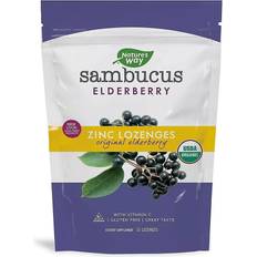 Nature's Way Organic Sambucus Zinc Lozenges 24 Lozenges