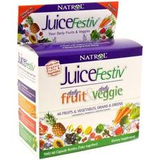 Natrol JuiceFestiv, Daily Fruits & Veggie 60 60 caps 60 stk