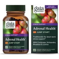 Gaia Herbs Adrenal Health Jump Start 60 Vegan Liquid Phyto-Caps