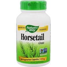 Vitaminer & Kosttilskud Nature's Way Nature's Way Horsetail Grass 440 mg. 100 Vegetarian Capsules
