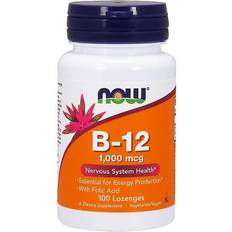 Vitaminer & Kosttilskudd Now Foods B-12 1000 mcg 100 Lozenges