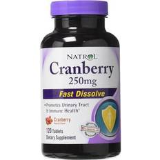 Vitamins & Supplements Natrol Cranberry Fast Dissolve, 250mg 120 tabs