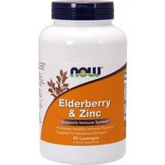 Now foods zinc Now Foods Elderberry & Zinc 90 Lozenges