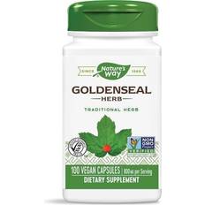 Vitamins & Supplements Nature's Way Goldenseal Herb 400 mg. 100 Vegetarian Capsules 100 pcs